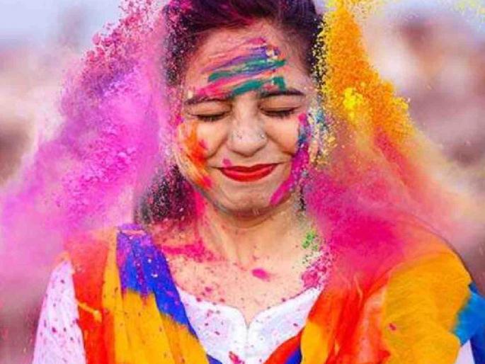 What to do after playing colors on Holi? Take care before the skin gets damaged | होळीला रंग खेळण्याआधी घ्या ही काळजी ! नैसर्गिक रंगांचा करा वापर What to do after playing colors on Holi? Take care before the skin gets damaged | होळीला रंग खेळण्याआधी घ्या ही काळजी ! नैसर्गिक रंगांचा करा वापर