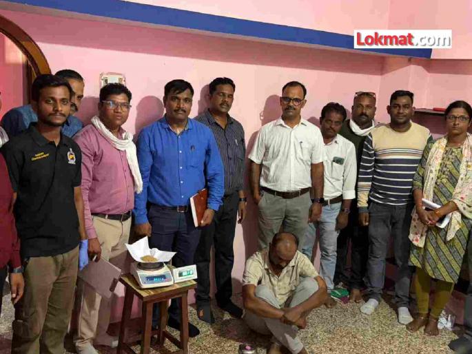 MD powder worth Rs 12.65 lakhs found in the house of a tenant from Nagpur living in Bhandara | भंडाऱ्यात राहणाऱ्या नागपुरातील किरायेदाराच्या घरात सापडला १२.६५ लाखांचा एमडी पावडर MD powder worth Rs 12.65 lakhs found in the house of a tenant from Nagpur living in Bhandara | भंडाऱ्यात राहणाऱ्या नागपुरातील किरायेदाराच्या घरात सापडला १२.६५ लाखांचा एमडी पावडर
