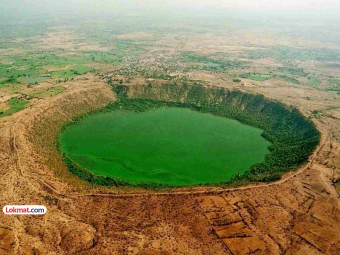 large number fish have started appearing in the brackish water of the world-famous Lonar Lake, famous for its rare biodiversity | काय सांगता... लोणार सरोवरात चक्क मासे ! प्रशासनाला झटका, जैवविविधतेची ऐशीतैशी large number fish have started appearing in the brackish water of the world-famous Lonar Lake, famous for its rare biodiversity | काय सांगता... लोणार सरोवरात चक्क मासे ! प्रशासनाला झटका, जैवविविधतेची ऐशीतैशी