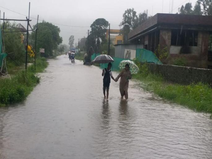 heavy rain in lonavala | लोणावळ्यात पावसाची शंभरी, 48 तासात 447 मिमी पावसाची नोंद