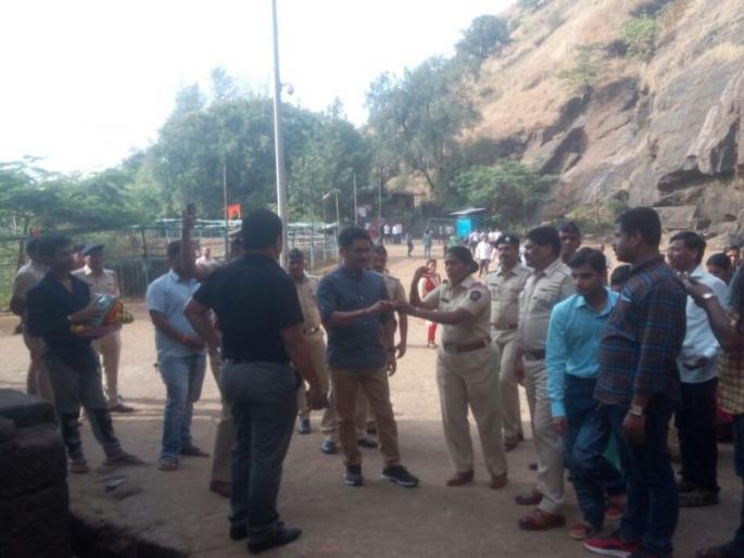 Lcb now investigating the theft of Ekvira Devi temple in Lonavla | लोणावळ्यातील एकविरा देवीच्या मंदिराचा कळस चोरी प्रकरणाचा तपास आता एलसीबीकडे