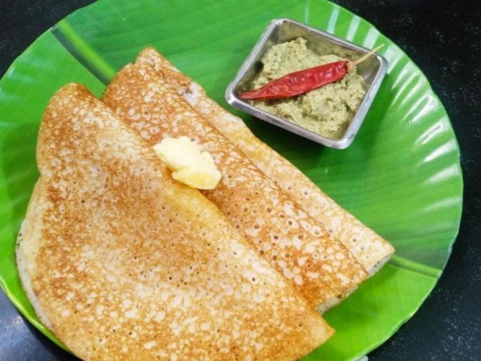 Make Authentic Dawangiri butter sponge dosa Loni Sponge Dosa | Davangiri Loni Recipe: असा बनवा ऑथेंटिक दावणगिरी लोणी स्पंज डोसा