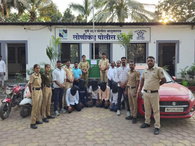Five accused arrested for creating terror by firing in the air; Lonikand police take action | हवेत गोळीबार करून दहशत निर्माण करणाऱ्या पाच आरोपींना केले जेरबंद; लोणीकंद पोलिसांची कारवाई Five accused arrested for creating terror by firing in the air; Lonikand police take action | हवेत गोळीबार करून दहशत निर्माण करणाऱ्या पाच आरोपींना केले जेरबंद; लोणीकंद पोलिसांची कारवाई