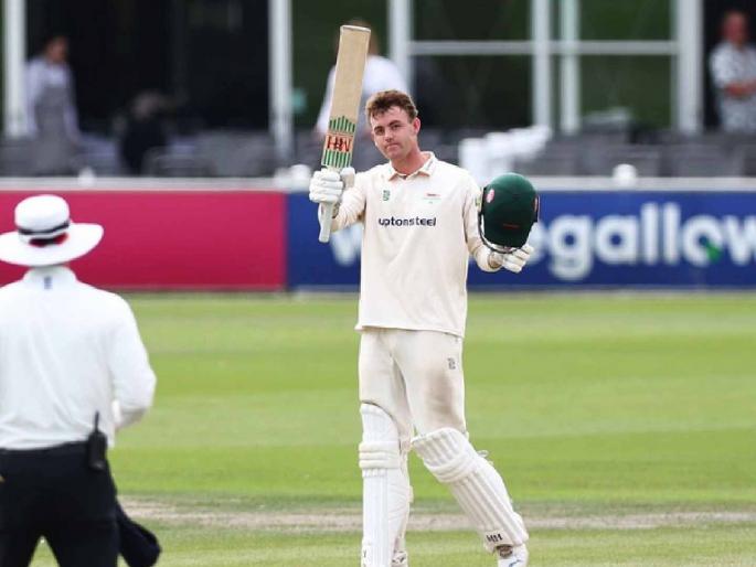 THE FASTEST DOUBLE-CENTURY IN COUNTY CHAMPIONSHIP HISTORY! Louis Kimber hits the second-fastest double hundred in first-class cricket, off just 100 balls  | ३९ चेंडूंत कुटल्या १९४ धावा! नोंदवले वेगवान द्विशतक; Louis Kimber ने केले जगाला थक्क 