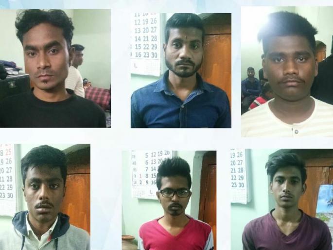 Gang of six accused robbery arrested in Nagpur | नागपुरात प्रेमीयुगुलांना लुटणारी सहा आरोपींची टोळी गजाआड Gang of six accused robbery arrested in Nagpur | नागपुरात प्रेमीयुगुलांना लुटणारी सहा आरोपींची टोळी गजाआड
