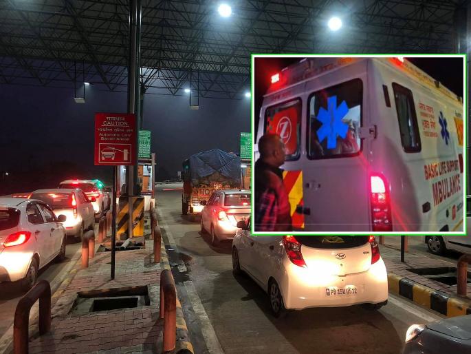 Big news! Fierce encounter between police and terrorists near Ludhiana ladowal toll plaza; Gunfire heard in the area | मोठी बातमी! लुधियाना टोल प्लाझाजवळ पोलीस आणि दहशतवाद्यांमध्ये भीषण चकमक; परिसरात गोळीबाराचा आवाज