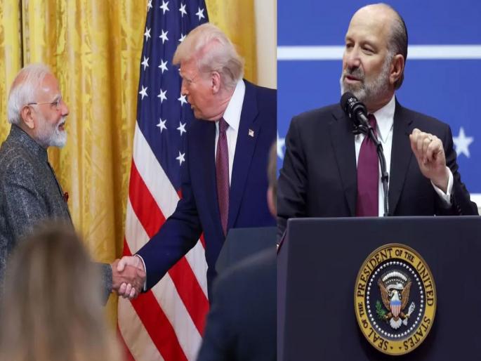 In a month or 2 month, India will be on the table, & say sorry. They will try to make a deal with Donald Trump - Howard Lutnick | अमेरिकन मंत्री संतापला, भारताला म्हणाला, माफी मागा...; PM नरेंद्र मोदींसमोर ठेवल्या ४ अटी In a month or 2 month, India will be on the table, & say sorry. They will try to make a deal with Donald Trump - Howard Lutnick | अमेरिकन मंत्री संतापला, भारताला म्हणाला, माफी मागा...; PM नरेंद्र मोदींसमोर ठेवल्या ४ अटी