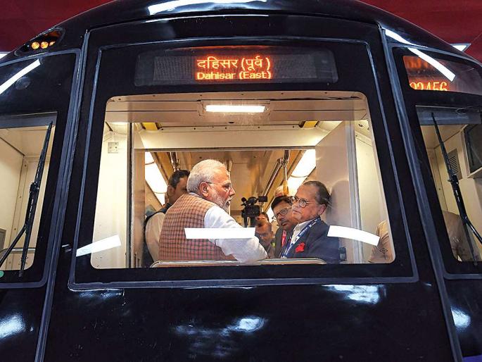 Metro network will increase by 5 kilometers; | मेट्रोचे जाळे ४२ किलोमीटरने वाढणार; मेक इन इंडिया अंतर्गत पहिल्या मेट्रो डब्याचे उद्घाटन Metro network will increase by 5 kilometers; | मेट्रोचे जाळे ४२ किलोमीटरने वाढणार; मेक इन इंडिया अंतर्गत पहिल्या मेट्रो डब्याचे उद्घाटन