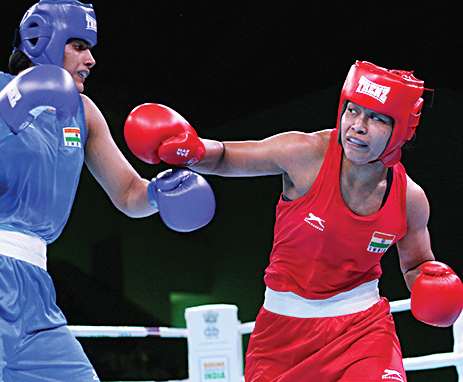 Thailand Open Boxing in the semifinals | थायलंड ओपन बॉक्सिंगमध्ये भाग्यवती उपांत्य फेरीत