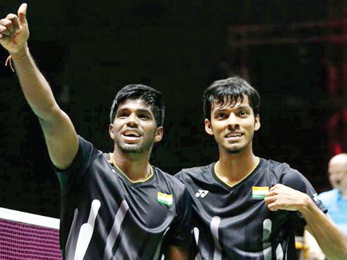 French Open Badminton: Satvik-Chirag pair final | फ्रेंच ओपन बॅडमिंटन : सात्विक-चिराग जोडी अंतिम फेरीत French Open Badminton: Satvik-Chirag pair final | फ्रेंच ओपन बॅडमिंटन : सात्विक-चिराग जोडी अंतिम फेरीत
