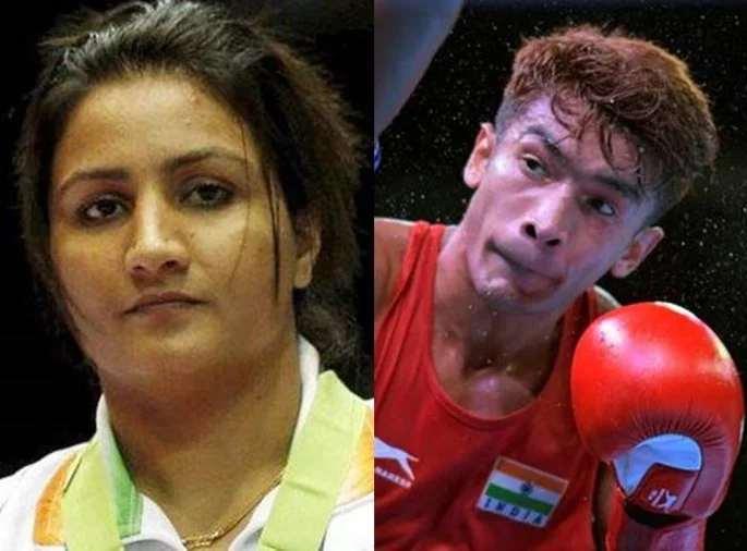 Olympic boxing practice competitions; Thapa, Pujala 'gold', Ashish silver medal | ऑलिम्पिक बॉक्सिंग सराव स्पर्धा; थापा, पूजाला ‘सुवर्ण’, आशिषला रौप्यपदक Olympic boxing practice competitions; Thapa, Pujala 'gold', Ashish silver medal | ऑलिम्पिक बॉक्सिंग सराव स्पर्धा; थापा, पूजाला ‘सुवर्ण’, आशिषला रौप्यपदक