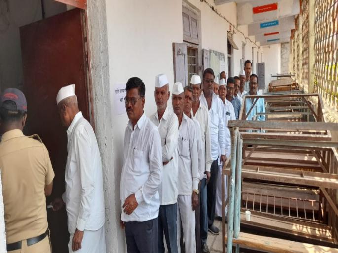 99 percent turnout in Neera Agricultural Income Market Committee elections | नीरा कृषी उत्पन्न बाजार समितीच्या निवडणुकीत ९९ टक्के मतदान