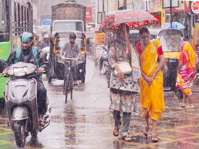 'Yellow alert' for Thane, Mumbai, Ratnagiri, Raigad, Nashik, Satara districts, 'Orange alert' for Pune | Maharashtra Rain: ठाणे, मुंबई, रत्नागिरी, रायगड, नाशिक, सातारा जिल्ह्याला 'यलो अलर्ट', पुण्याला ‘ऑरेंज अलर्ट’ 'Yellow alert' for Thane, Mumbai, Ratnagiri, Raigad, Nashik, Satara districts, 'Orange alert' for Pune | Maharashtra Rain: ठाणे, मुंबई, रत्नागिरी, रायगड, नाशिक, सातारा जिल्ह्याला 'यलो अलर्ट', पुण्याला ‘ऑरेंज अलर्ट’