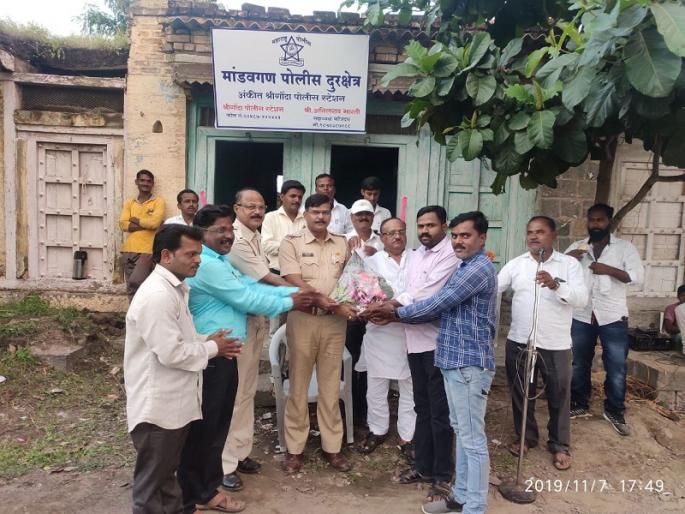 The door to the police outpost opened ten years later | दहा वर्षानंतर उघडले पोलीस चौकीचे दार