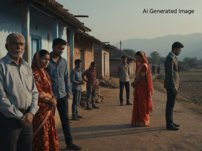 Father mortgages land to get 'bride' for son; she makes everyone sleepless on the first night of marriage! | वडिलांनी जमीन गहाण टाकून लेकासाठी 'नवरी' आणली; लग्नाच्या पहिल्या रात्रीच तिनं सगळ्यांची झोप उडवली! Father mortgages land to get 'bride' for son; she makes everyone sleepless on the first night of marriage! | वडिलांनी जमीन गहाण टाकून लेकासाठी 'नवरी' आणली; लग्नाच्या पहिल्या रात्रीच तिनं सगळ्यांची झोप उडवली!
