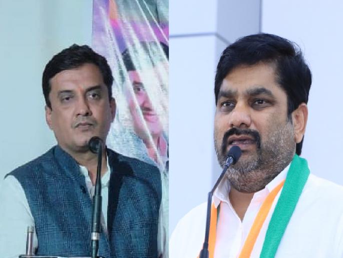 From development work MLA Satej Patil Criticism of MP Dhananjay Mahadik | नवीन खासदार अजून विमानातच, सतेज पाटलांचा धनंजय महाडीकांना टोला From development work MLA Satej Patil Criticism of MP Dhananjay Mahadik | नवीन खासदार अजून विमानातच, सतेज पाटलांचा धनंजय महाडीकांना टोला