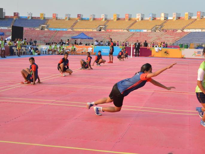 Khelo India: Maharashtra in semi-finals in all four groups in Kho-Kho | खेलो इंडिया : खो-खो मध्ये महाराष्ट्र चारही गटात उपांत्य फेरीत Khelo India: Maharashtra in semi-finals in all four groups in Kho-Kho | खेलो इंडिया : खो-खो मध्ये महाराष्ट्र चारही गटात उपांत्य फेरीत