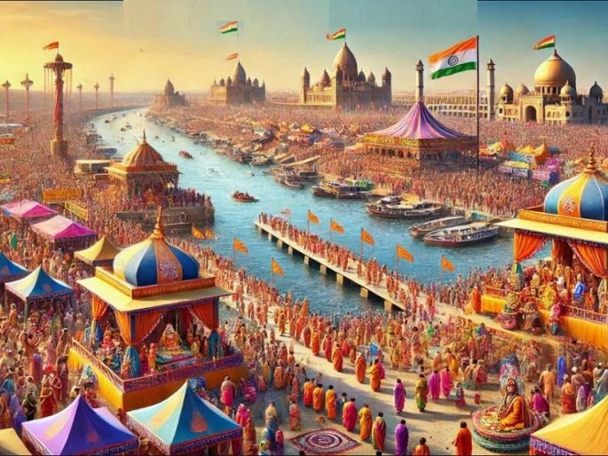 maha kumbh mela 2025 a symbol of hindu unity | कुंभमेळा: हिंदूंच्या एकतेचे प्रतीक! maha kumbh mela 2025 a symbol of hindu unity | कुंभमेळा: हिंदूंच्या एकतेचे प्रतीक!
