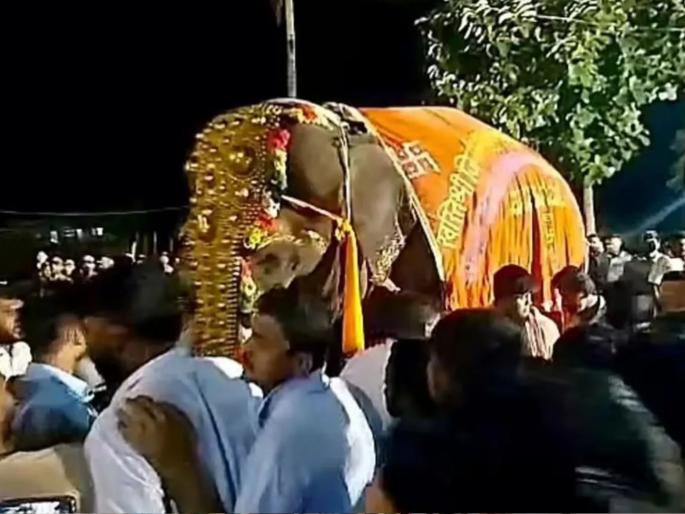 The voice of opposition from Kolhapur residents reached Ambani; Vantara's team will arrive in Nandani | कोल्हापूरकरांच्या विरोधाची धग अंबानीपर्यंत पोहोचली; वनताराचे पथक नांदणीत येणार The voice of opposition from Kolhapur residents reached Ambani; Vantara's team will arrive in Nandani | कोल्हापूरकरांच्या विरोधाची धग अंबानीपर्यंत पोहोचली; वनताराचे पथक नांदणीत येणार