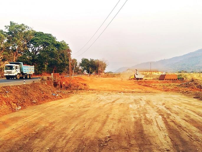 There was a wake after the MLA | आमदारांच्या दणक्यानंतर आली जाग : महामार्ग चौपदरीकरण There was a wake after the MLA | आमदारांच्या दणक्यानंतर आली जाग : महामार्ग चौपदरीकरण