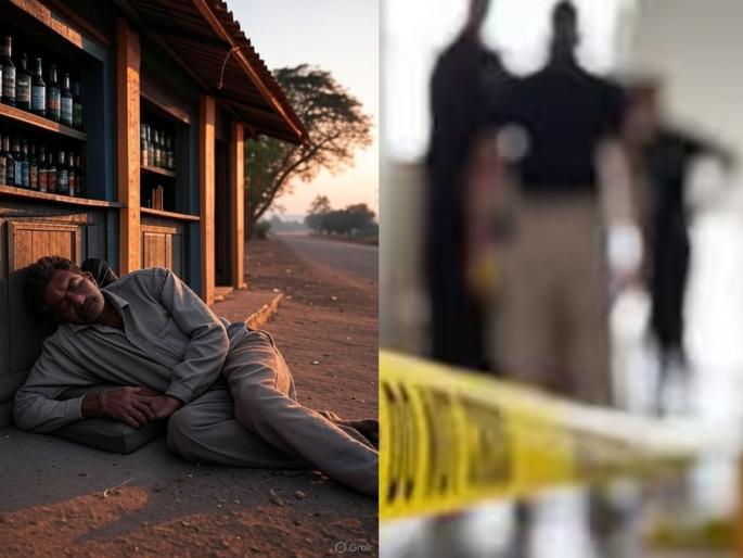 Yavatmal: Naked body found behind beer bar, murdered by stoning | यवतमाळ: बिअर बारच्या मागे विवस्त्र अवस्थेत सापडला मृतदेह, दगडाने ठेचून हत्या