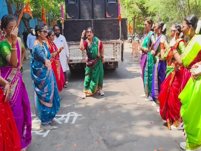 1000 citizens participated in the procession in Versova | वर्सोव्यातील शोभयात्रेत १००० नागरिक झाले सहभागी 1000 citizens participated in the procession in Versova | वर्सोव्यातील शोभयात्रेत १००० नागरिक झाले सहभागी