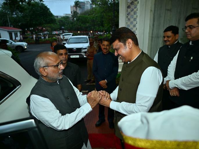 Who is the new Governor of Maharashtra? CP Radhakrishnan will resign; likely to take oath as Vice President on September 12 | महाराष्ट्राचे नवे राज्यपाल कोण? सीपी राधाकृष्णन राजीनामा देणार; १२ सप्टेंबरला उपराष्ट्रपतीपदाची शपथ घेण्याची शक्यता Who is the new Governor of Maharashtra? CP Radhakrishnan will resign; likely to take oath as Vice President on September 12 | महाराष्ट्राचे नवे राज्यपाल कोण? सीपी राधाकृष्णन राजीनामा देणार; १२ सप्टेंबरला उपराष्ट्रपतीपदाची शपथ घेण्याची शक्यता