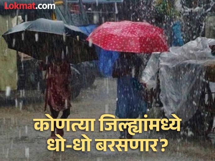 Maharashtra Rain Alert: Red Alert! Warning of extremely heavy rain for 'these' districts of Maharashtra | Maharashtra Rain Alert: रेड अलर्ट! महाराष्ट्रातील 'या' जिल्ह्यांना अत्यंत मुसळधार पावसाचा इशारा