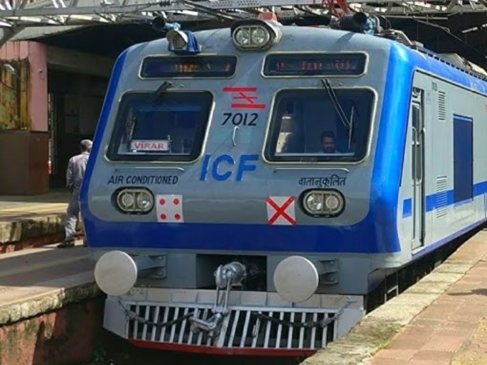 New AC local will run on Mumbai Western Railway line; testing for a week; Comfort for passengers | पश्चिम रेल्वेवर नवी एसी लोकल दाखल;आठवडाभर टेस्टिंग; प्रवाशांना दिलासा New AC local will run on Mumbai Western Railway line; testing for a week; Comfort for passengers | पश्चिम रेल्वेवर नवी एसी लोकल दाखल;आठवडाभर टेस्टिंग; प्रवाशांना दिलासा