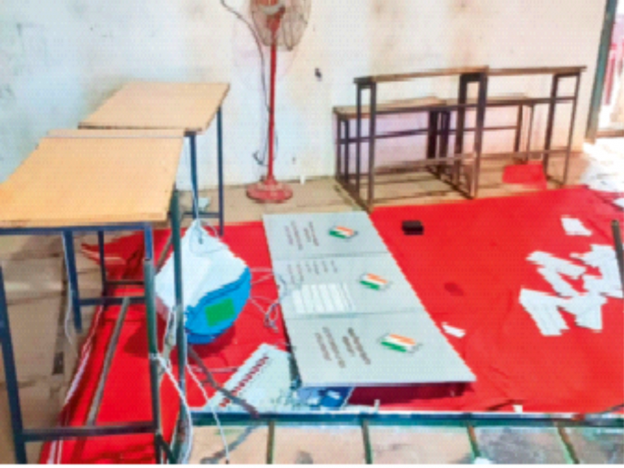 Maharashtra Vidhan Sabha 2024 EVMs smashed, leader of Sharad Pawar group beaten up; Where did violent incidents happen in Maharashtra?  | ईव्हीएम फोडल्या, शरद पवार गटाच्या नेत्याला मारहाण; महाराष्ट्रात कुठे-कुठे हिंसक घटना?  Maharashtra Vidhan Sabha 2024 EVMs smashed, leader of Sharad Pawar group beaten up; Where did violent incidents happen in Maharashtra?  | ईव्हीएम फोडल्या, शरद पवार गटाच्या नेत्याला मारहाण; महाराष्ट्रात कुठे-कुठे हिंसक घटना?