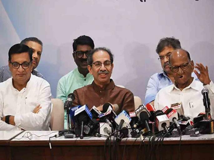 Who is the younger brother-elder brother? Disagreement between Congress and thackeray group even before the seat allocation | छोटा भाऊ-मोठा भाऊ कोण ? जागावाटपाच्या अगोदरच काँग्रेस-उद्धवसेनेतील मतभेद समोर Who is the younger brother-elder brother? Disagreement between Congress and thackeray group even before the seat allocation | छोटा भाऊ-मोठा भाऊ कोण ? जागावाटपाच्या अगोदरच काँग्रेस-उद्धवसेनेतील मतभेद समोर