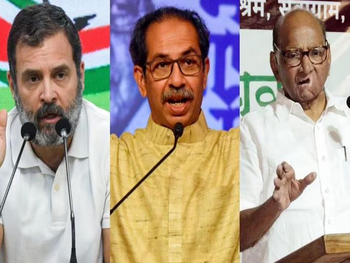 Controversy in Mahavikas Aghadi Sharad Pawar upset with Uddhav Thackeray group and Congress for announcing loksabha candidates list | मविआत वाद! परस्पर उमेदवार जाहीर केल्यानं ठाकरे गट आणि काँग्रेसवर शरद पवार नाराज
