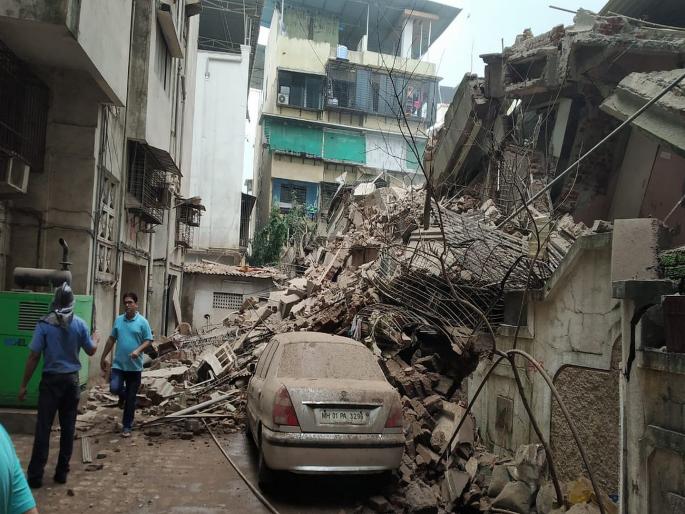 Mahek building collapses in Ulhasnagar | उल्हासनगरमध्ये महेक इमारत कोसळली Mahek building collapses in Ulhasnagar | उल्हासनगरमध्ये महेक इमारत कोसळली