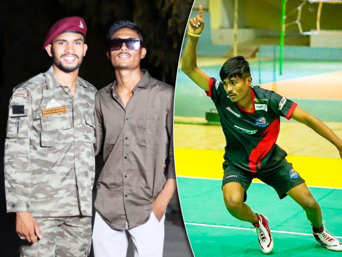 Mahesh Mahajan, an Indian jawan from Nagpur, made his younger brother KOMAL MALHARRAO MAHAJAN a Kho Kho star, read here details  | कौतुकास्पद! पेंटिंगचं काम करून जवानानं भावाला बनवलं खो-खो स्टार; नागपूरमधील भावांची यशोगाथा Mahesh Mahajan, an Indian jawan from Nagpur, made his younger brother KOMAL MALHARRAO MAHAJAN a Kho Kho star, read here details  | कौतुकास्पद! पेंटिंगचं काम करून जवानानं भावाला बनवलं खो-खो स्टार; नागपूरमधील भावांची यशोगाथा
