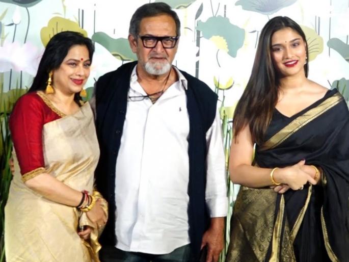 mahesh manjrekar bring lasoon chatni with his pocket while travel outside india | महेश मांजरेकर त्यांच्या खिशात लसणाची चटणी ठेवतात? सई मांजरेकरचा खुलासा, कारणही सांगितलं mahesh manjrekar bring lasoon chatni with his pocket while travel outside india | महेश मांजरेकर त्यांच्या खिशात लसणाची चटणी ठेवतात? सई मांजरेकरचा खुलासा, कारणही सांगितलं