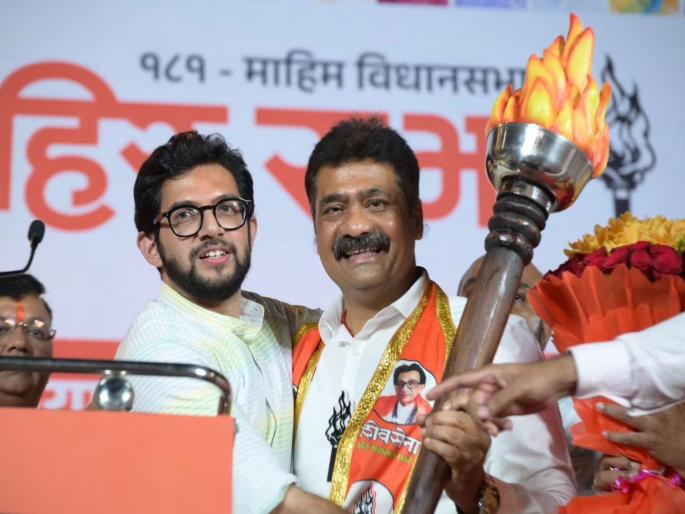 Sada Saravankar files petition in High Court against Mahesh Sawant, MLA of Uddhav Thackeray group from Mahim | ठाकरेंच्या निष्ठावंत शिलेदाराची आमदारकी धोक्यात?; महेश सावंत यांच्याविरोधात हायकोर्टात याचिका Sada Saravankar files petition in High Court against Mahesh Sawant, MLA of Uddhav Thackeray group from Mahim | ठाकरेंच्या निष्ठावंत शिलेदाराची आमदारकी धोक्यात?; महेश सावंत यांच्याविरोधात हायकोर्टात याचिका