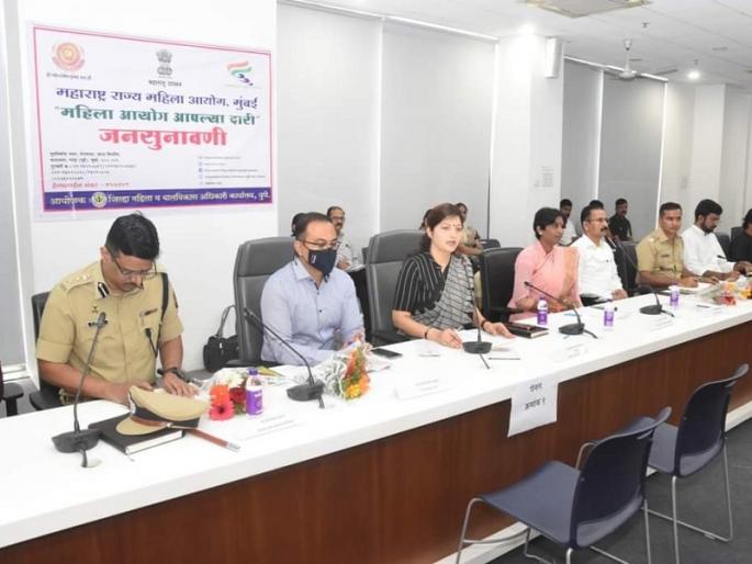 Rupali Chakankar said Mahila Aayog Aapya Dari' initiative useful to provide immediate relief to women | महिलांना त्वरित दिलासा देण्यासाठी 'महिला आयोग आपल्या दारी' उपक्रम - रुपाली चाकणकर Rupali Chakankar said Mahila Aayog Aapya Dari' initiative useful to provide immediate relief to women | महिलांना त्वरित दिलासा देण्यासाठी 'महिला आयोग आपल्या दारी' उपक्रम - रुपाली चाकणकर