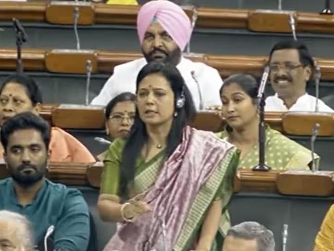 'Vegetable became Hindu, Goat became Muslim', MP Mahua Moitra criticizes Modi government | ‘भाजीपाला हिंदू झाला, बकरा मुसलमान बनला’, खासदार महुआ मोइत्रांची मोदी सरकारवर बोचरी टीका  'Vegetable became Hindu, Goat became Muslim', MP Mahua Moitra criticizes Modi government | ‘भाजीपाला हिंदू झाला, बकरा मुसलमान बनला’, खासदार महुआ मोइत्रांची मोदी सरकारवर बोचरी टीका