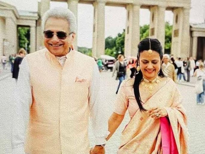 Mahua Moitra 2nd Marriage, Wedding: Mahua Moitra tied the knot three days before Operation Sindoor; seen traveling in Germany with former MP Husband Pinaki Misra | ऑपरेशन सिंदूरच्या तीन दिवस आधी महुआ मोईत्रा विवाहबंधनात; माजी खासदारासोबत दुसरे लग्न... Mahua Moitra 2nd Marriage, Wedding: Mahua Moitra tied the knot three days before Operation Sindoor; seen traveling in Germany with former MP Husband Pinaki Misra | ऑपरेशन सिंदूरच्या तीन दिवस आधी महुआ मोईत्रा विवाहबंधनात; माजी खासदारासोबत दुसरे लग्न...