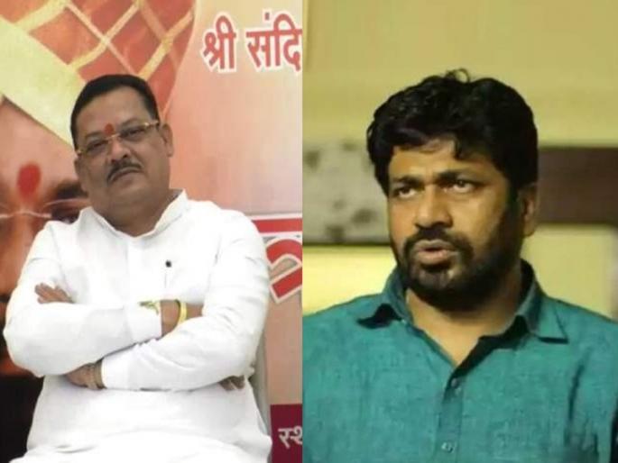 NCP leader Ravikant Varep has taunted MLAs Sanjay Shirsat and Bachchu Kadu. | "संजय शिरसाटांची गुवाहाटी अन् बच्चू कडूंची सूरत जिल्ह्याच्या पालकमंत्रिपदी निवड झाल्याबद्दल अभिनंदन" NCP leader Ravikant Varep has taunted MLAs Sanjay Shirsat and Bachchu Kadu. | "संजय शिरसाटांची गुवाहाटी अन् बच्चू कडूंची सूरत जिल्ह्याच्या पालकमंत्रिपदी निवड झाल्याबद्दल अभिनंदन"