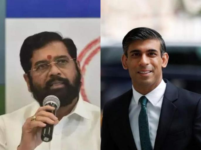 After Rishi Sunak became the Prime Minister, Maharashtra Chief Minister Eknath Shinde tweeted his congratulations. | ऋषी सुनक यांचं एकनाथ शिंदेंनीही केलं अभिनंदन; मराठीतून केलं ट्विट After Rishi Sunak became the Prime Minister, Maharashtra Chief Minister Eknath Shinde tweeted his congratulations. | ऋषी सुनक यांचं एकनाथ शिंदेंनीही केलं अभिनंदन; मराठीतून केलं ट्विट