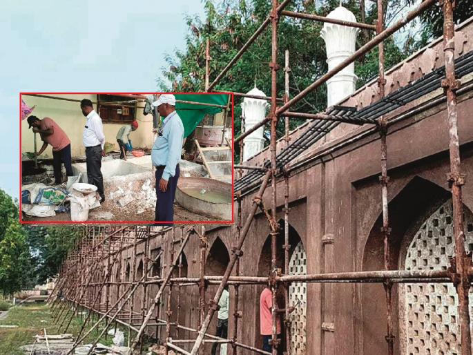 Jaggery, gum, urad dal in the protective wall of the 'Crown of Deccan' Bibi-ka-Maqbara, do you know what it is for? | ‘दख्खनचा ताज’च्या संरक्षक भिंतीत गूळ, डिंक, उडदाची डाळ, कशासाठी माहितेय? Jaggery, gum, urad dal in the protective wall of the 'Crown of Deccan' Bibi-ka-Maqbara, do you know what it is for? | ‘दख्खनचा ताज’च्या संरक्षक भिंतीत गूळ, डिंक, उडदाची डाळ, कशासाठी माहितेय?
