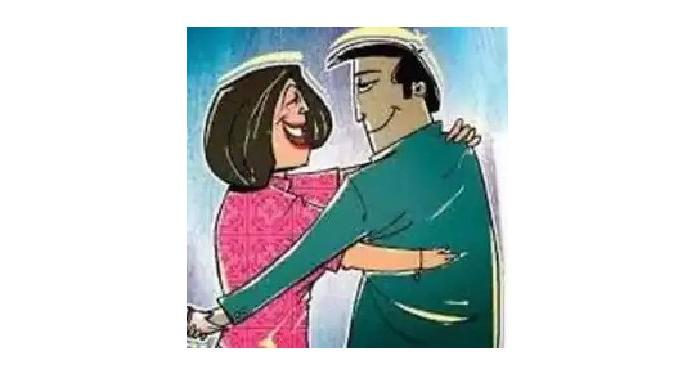 mother caught daughter with a guy in a compromising situation | मध्यरात्री 'तिने' प्रियकराला गुपचूप घरी बोलावले.. आईने दोघांना रंगेहात पकडले अन्