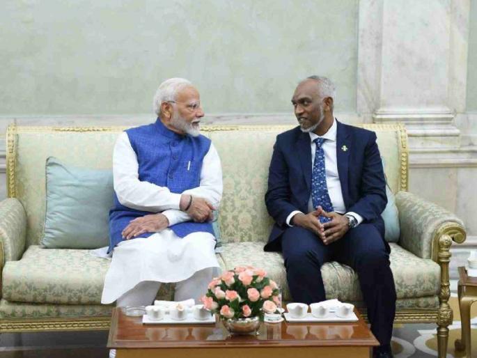 Maldives minister Mohamed Saeed highlights close ties to India during China visit | मालदीवचा सूर बदलला, चीन दौऱ्यावर केली भारताची वाहवा, म्हणाले- आमचे संबंध उत्तम!