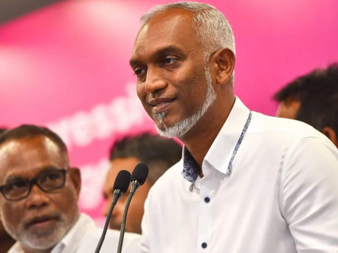 Opposition parties in Maldives have agreed to bring an impeachment motion against President Mohamed Muijju | मालदीवमध्ये राजकीय घडामोडी! मोहम्मद मुइज्जू यांचे सरकार कोसळणार? महाभियोगाची तयारी Opposition parties in Maldives have agreed to bring an impeachment motion against President Mohamed Muijju | मालदीवमध्ये राजकीय घडामोडी! मोहम्मद मुइज्जू यांचे सरकार कोसळणार? महाभियोगाची तयारी