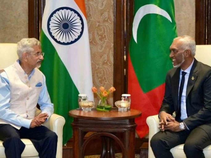 Maldives appreciates India change of tone of Muijju government in one fell swoop | मालदीवने केले भारताचे कौतुक, एका झटक्यात मुइज्जू सरकारचा सूर बदलला Maldives appreciates India change of tone of Muijju government in one fell swoop | मालदीवने केले भारताचे कौतुक, एका झटक्यात मुइज्जू सरकारचा सूर बदलला