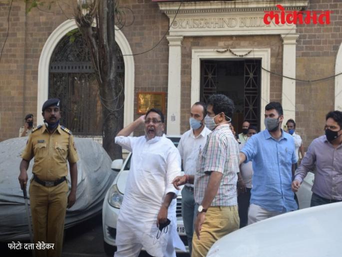 We will fight and win; said NCP leader Nawab Malik after being arrested by ED | Nawab Malik: 'हम झुकेंगे नही, डरेंगे नही, हम लडेंगे'; मंत्री नवाब मलिक यांची ईडीच्या कार्यालयाबाहेर घोषणा