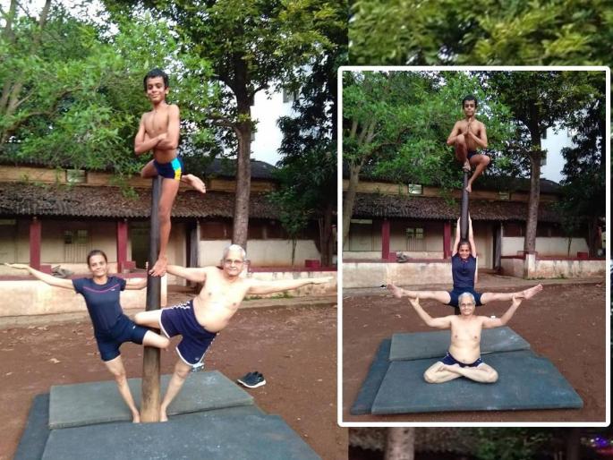 Womens Day special Article 3 generations shares rich heritage of Mallakhamba sports of Maharashtra 80 years old father 49 years old daughter Vaishali Joshi and 17 year old grandson | ८० वर्षांचे बाबा, ४९ वर्षांची मुलगी अन् १७ वर्षांचा नातू! मल्लखांबाचा वारसा जपणारं कुटूंब Womens Day special Article 3 generations shares rich heritage of Mallakhamba sports of Maharashtra 80 years old father 49 years old daughter Vaishali Joshi and 17 year old grandson | ८० वर्षांचे बाबा, ४९ वर्षांची मुलगी अन् १७ वर्षांचा नातू! मल्लखांबाचा वारसा जपणारं कुटूंब