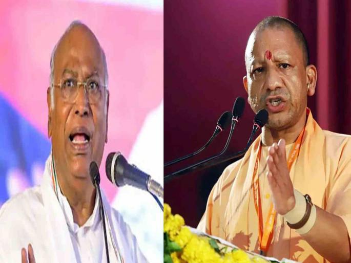 You are the one who divides and you are the one who divides mallikarjun Kharge's counter attack on Chief Minister Yogi's statement | "वाटणारे तुम्ही अन् फूट पाडणारेही तुम्हीच..." मुख्यमंत्री योगींच्या विधानावर खरगेंचा पलटवार You are the one who divides and you are the one who divides mallikarjun Kharge's counter attack on Chief Minister Yogi's statement | "वाटणारे तुम्ही अन् फूट पाडणारेही तुम्हीच..." मुख्यमंत्री योगींच्या विधानावर खरगेंचा पलटवार