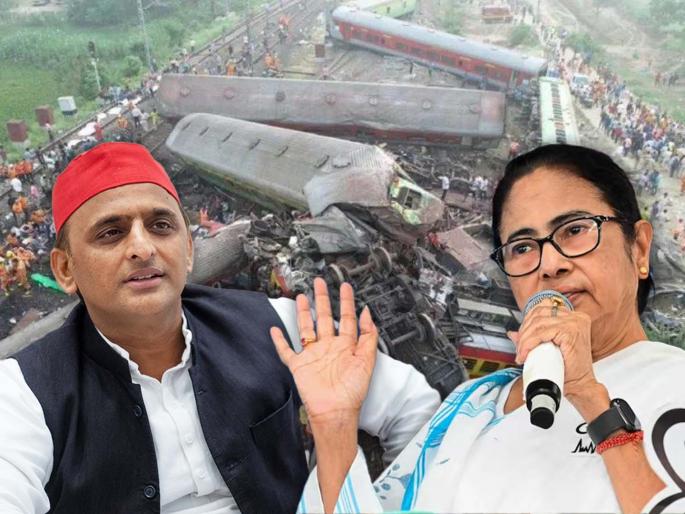 jharkhand train accident howrah mumbai mail derail congress akhilesh yadav-jmm mamata banerjee | "रेल्वेमंत्र्यांनी रील बनवणं सोडून द्यावं"; अपघातावरुन ममता-अखिलेश यांचा मोदी सरकारवर घणाघात jharkhand train accident howrah mumbai mail derail congress akhilesh yadav-jmm mamata banerjee | "रेल्वेमंत्र्यांनी रील बनवणं सोडून द्यावं"; अपघातावरुन ममता-अखिलेश यांचा मोदी सरकारवर घणाघात